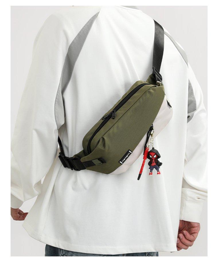 Sling Bag Crossbody Chest Bag, Lightweight Oxford Zip Bag, Waterproof Everyday Travel EDC Essential, TikTok Made Me Buy It