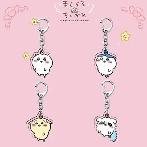Chikawas Acrylic Keychain Peripheral Magic Is Coming Series Cute Hachiware Usagi Cartoon Keychain Cute Pendant Kids Gift