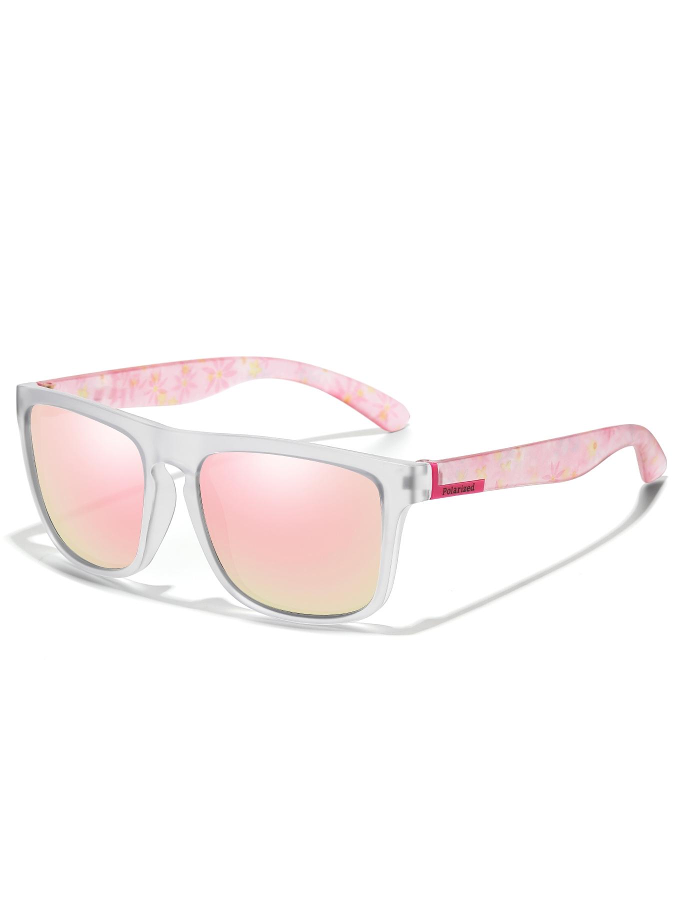 Classic Polarized Sunglasses with Case and Gift Packaging, Stylish UV Protection Eyewear, Vintage Square Frame for Daily Use, Perfect for Outdoor Activities, Great Gifts for Christmas, Valentine's Day, and Mother's Day, Trendy Vintage Sunglasses