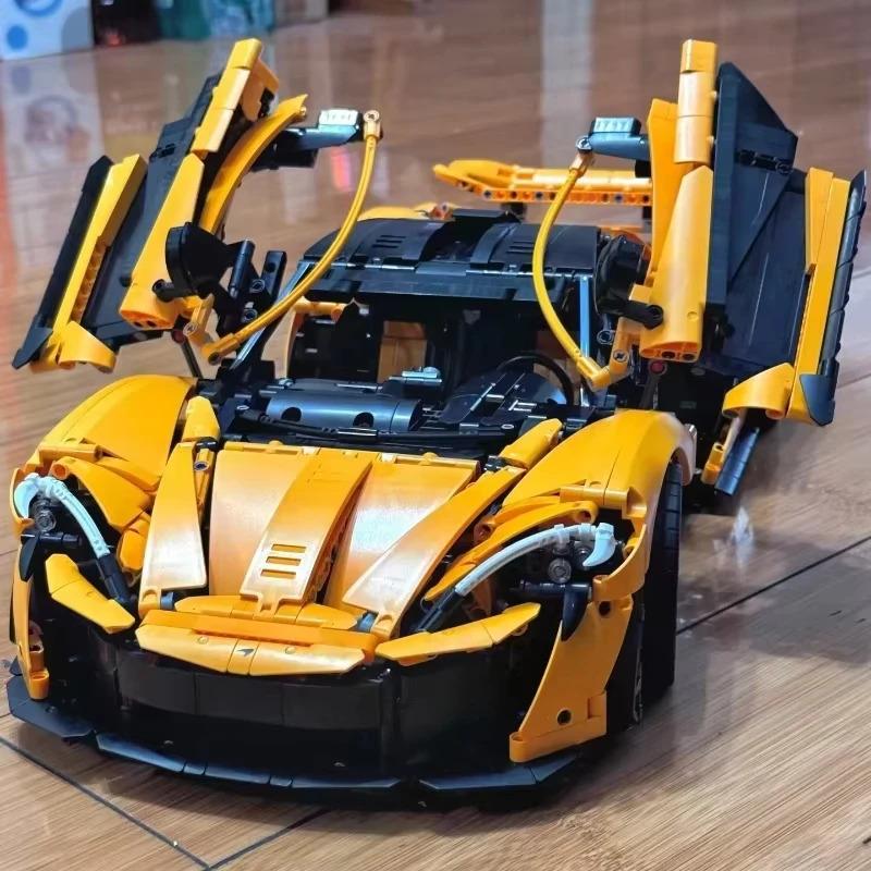 3893Pcs Technical Building Blocks 1:8 Compatible 42172 McLaren P1 Moc Bricks Model for Adults Sports Car Toys for Boy Christma Gifts