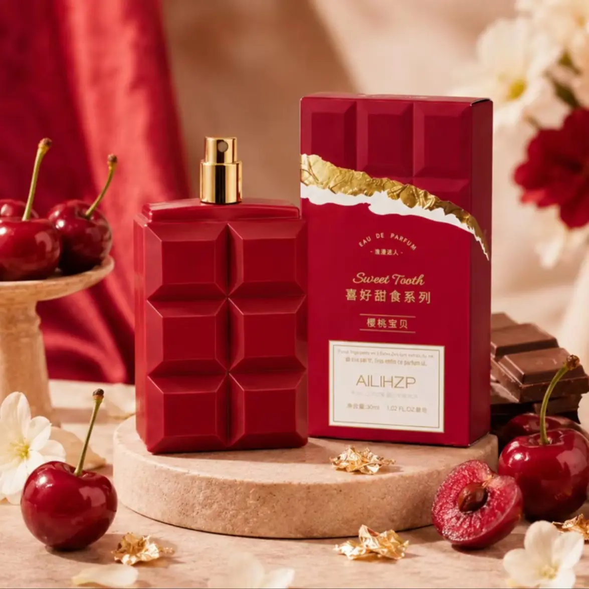 Chocolate Perfume 30ML, Sweet Food Scent, Aromatic Chic Gourmand, Warm Caramel & Soft Musk, Long-Lasting Luxury Eau De Toilette, Alluring & Seductive Caramel Fragrances, Gourmet Caramel Fragrance