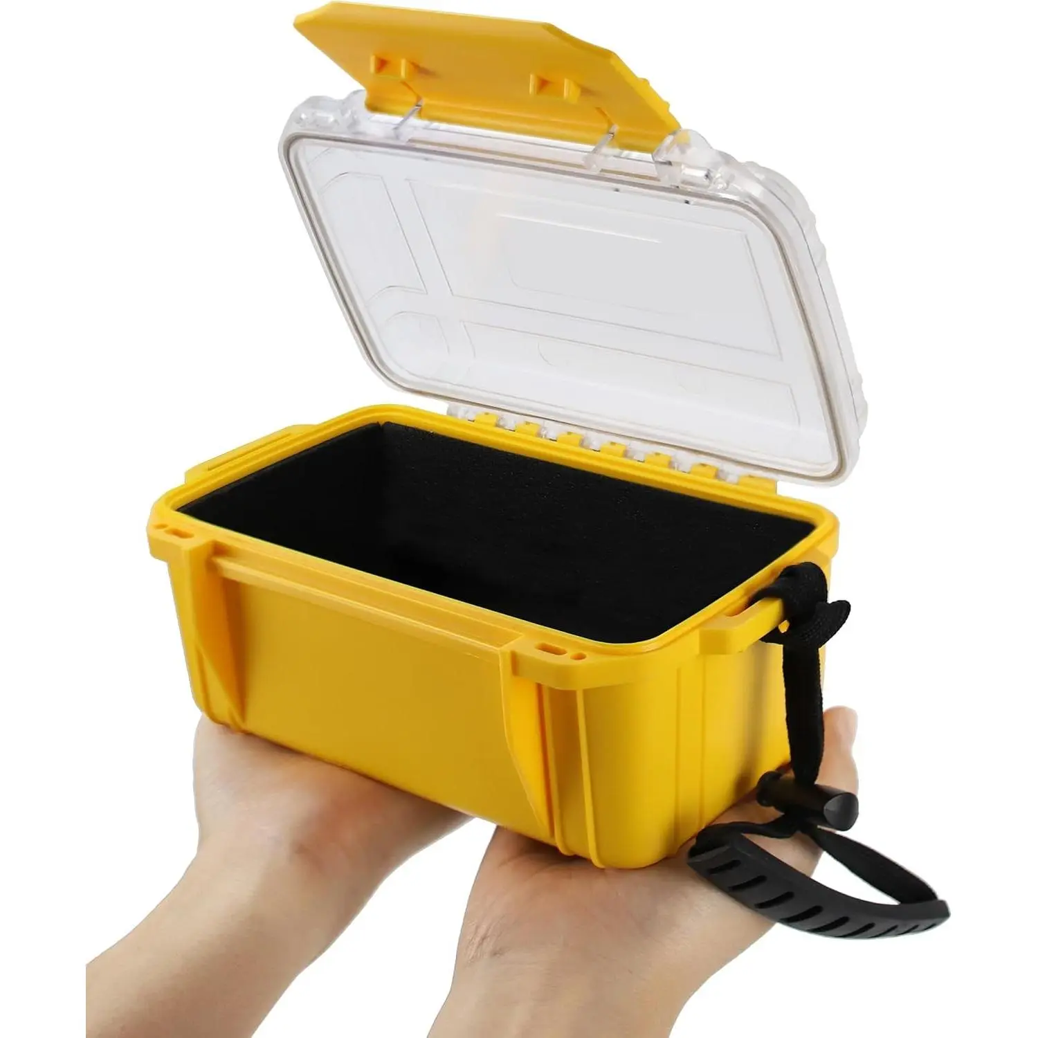 Small Waterproof Dry Box Watertight Storage Container for Kayaking Boat, 6.5" L x 4.3" W x 3.4" H