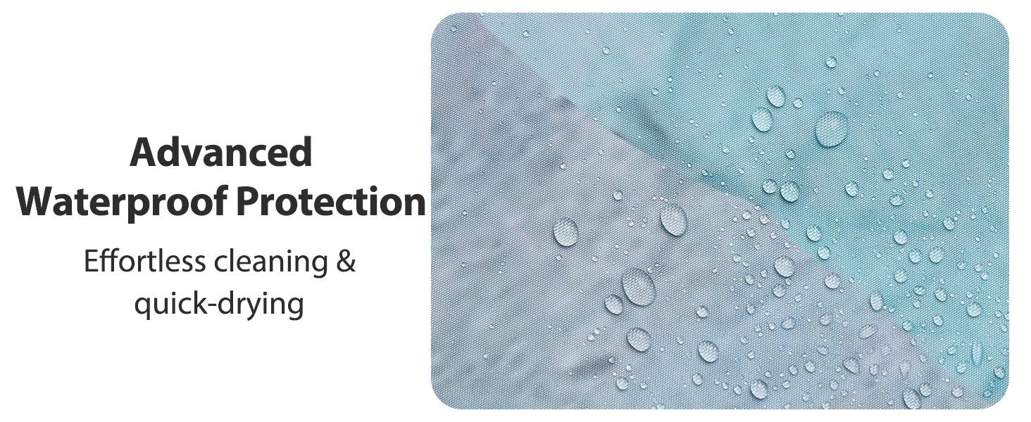 Teal Floral Shower Curtain 72x72 Inch, Boho Farmhouse Watercolor Poppy Bathroom Curtain, Washable Fabric Shower Curtain with 12 Hooks