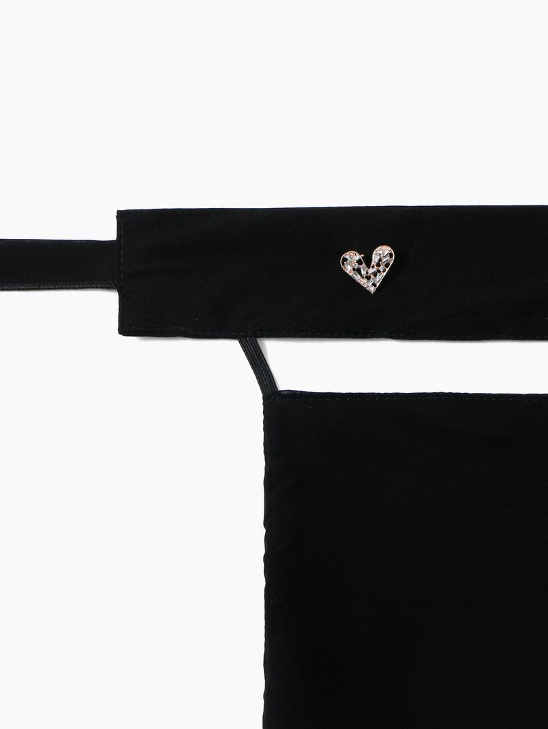 Women's Plain Lace-Up Face Veil Hijab, Arab Women Classic Geometric Pattern Breathable Design, Adjustable Elastic Strap Niqab for Modest Style