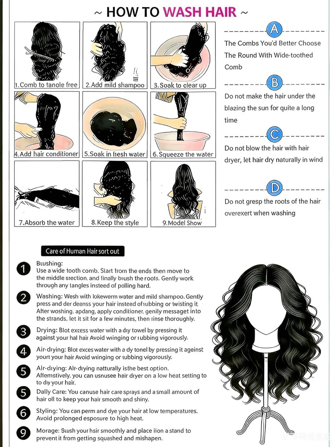 100% Real Human Hair Wig Topper, Natural Looking Hair, Medium Length 16-18 Inches, Lightweight Breathable Lace, Handmade 3x4 Area, Suitable for Women