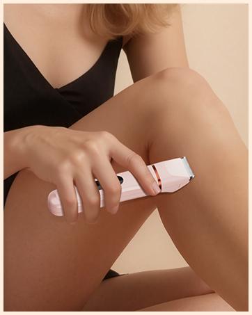 Hair Removal Epilators Bikini Trimmer for Women, Painless Waterproof Electric Foil Shaver Razors for Facial Leg Body Armpit, Ceramic Blade with USB Charging Dock, Travel Grooming Gift for Her