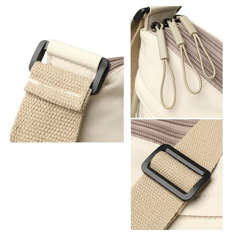 Dachshund Pattern Cross‑body Bags, Casual Shoulder Bags, Lightweight Phone Pouches/bags, Cosmetic Bags, Multi‑zipper Multi‑compartment Design, Ideal for Daily Shopping and Commuting, Adjustable Shoulder Straps, Perfect Gift Option, Trendy Fashion Item.