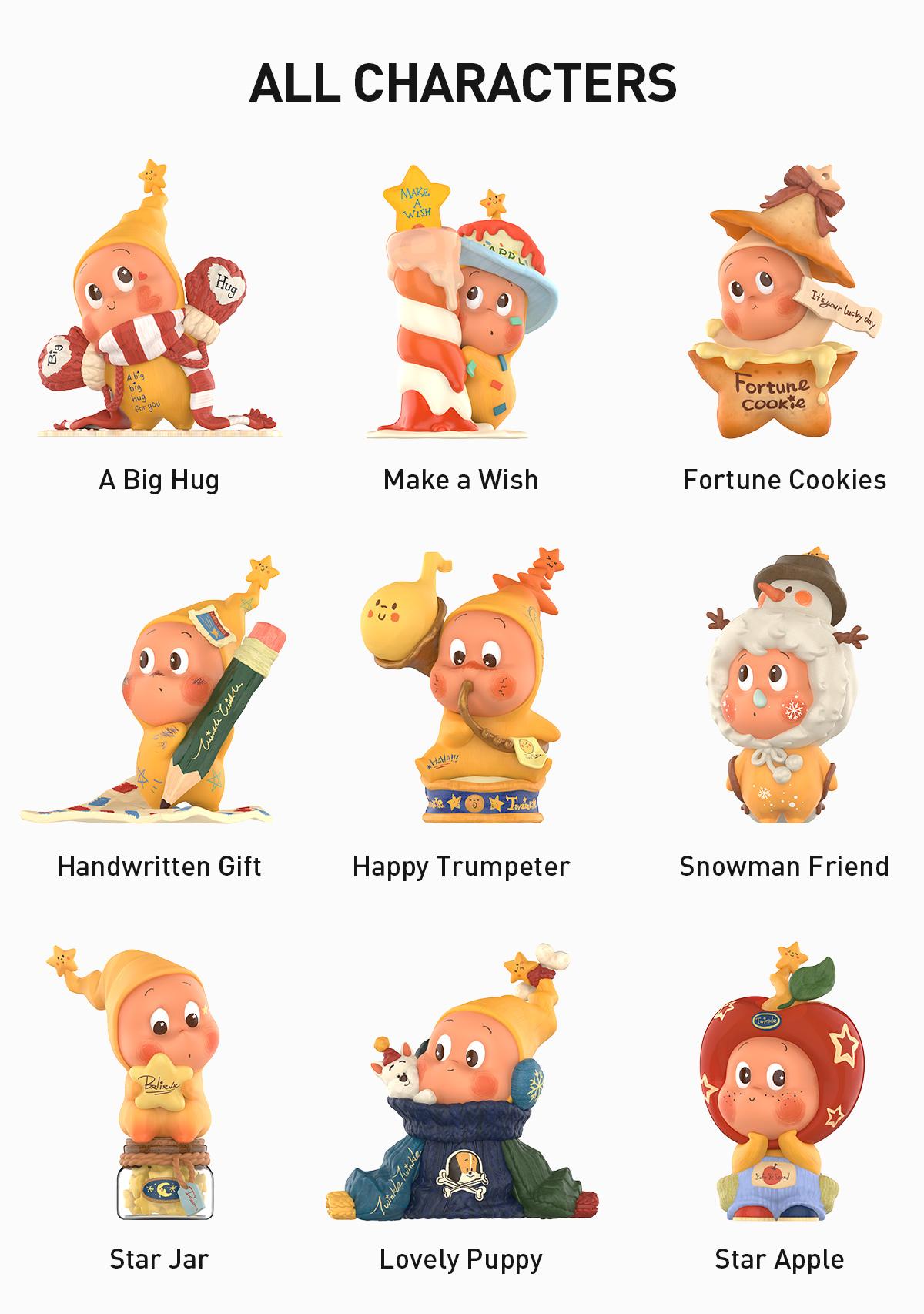 Twinkle Twinkle The Gifts From Stars Series Figures, Blind Box, Mystery Box