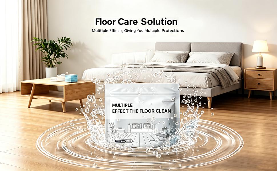 300 Pack Concentrated Floor Cleaning Sheets Multi-Surface Dissolvable Detergent Deep Clean For Hardwood Tile Laminate Home Finds Cleaning Essentials For Pet Parents