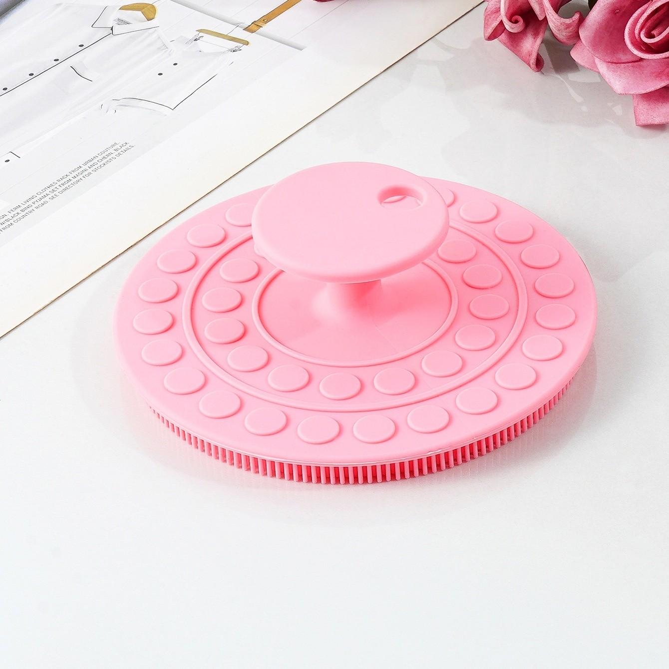 Silicone Bath Brush and Body Brush, Unisex Face Washing Brush, Soft Non-Irritating, Easy Foaming, Christmas Gift