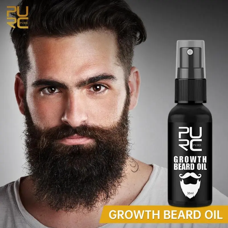 30ml Beard Oil for Men Hair Sprays Products Thickener Aloe Nourishing Shine Soften Grooming Treatment Beard Care Beauty Health