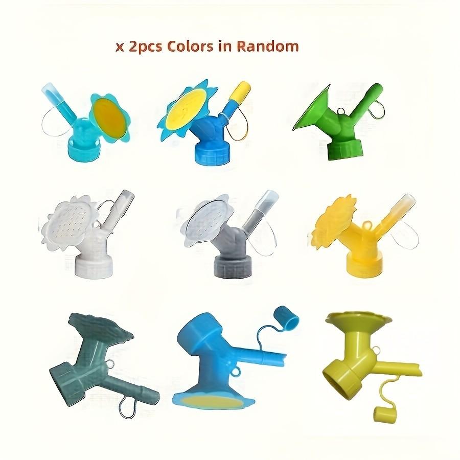 Sunflower Dual Head Sprinkler Nozzle Set, Garden Watering Tool for Plants & Flowers, Efficient Irrigation System for Outdoor Use