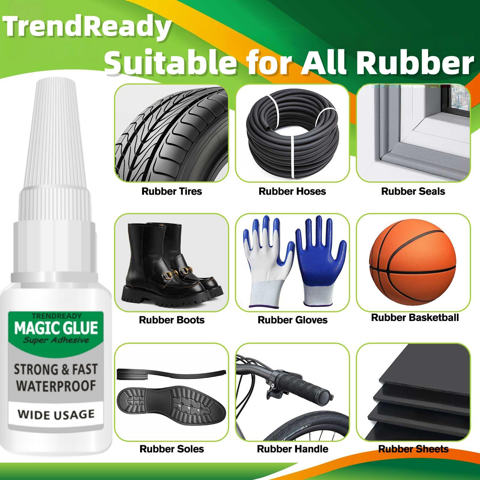 TrendReady MAGIC GLUE, 4PCS All-Purpose Magic Glue, Superglue for Plastic, Wood, Metal, Crafts, and Repairs, Cyanoacrylate Adhesive Instant Glue, Fast Drying, Waterproof, Repair Glue