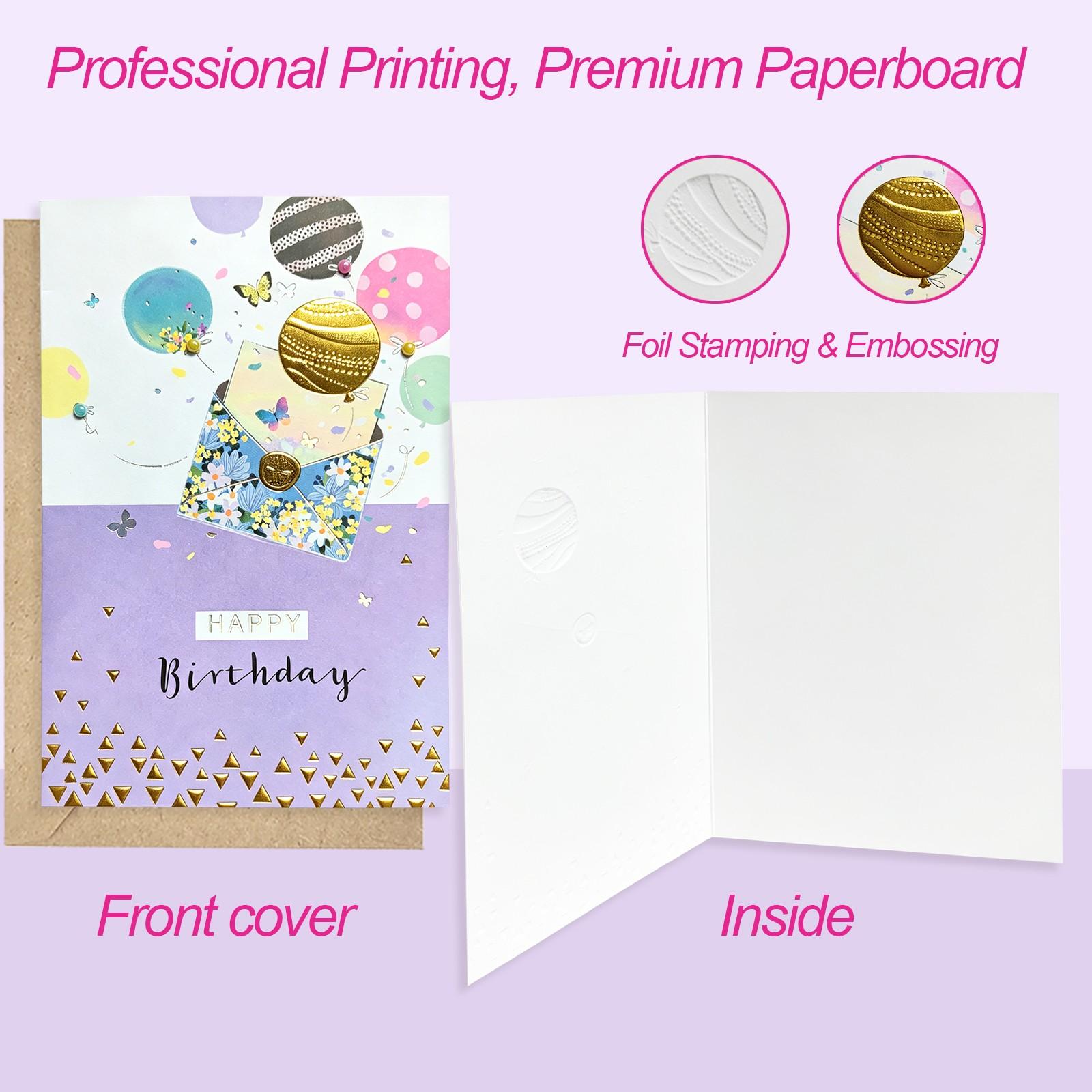 11 pcs Greeting Cards Assortment Set with Envelopes, Fun Birthday Cards, Wedding and Christmas Holiday Cards, Gift Cards for Friends and Family