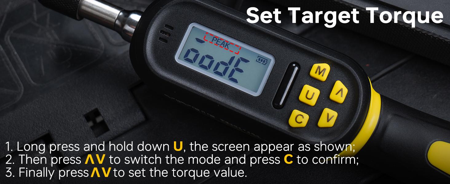 32PCS Digital Torque Screwdriver, 2.66-53.1 in-lbs/0.3-6 Nm, Inch Pound Torque Screwdriver Electrician with Buzzer & LED Indicator, Adjustable Screwdriver Torque Wrench Set with Bits & Sockets wrenches torque wrench 32PCS Digital Torque Screwdriver, 2.66-53.1 in-lbs/0.3-6 Nm, Inch Pound Torque Screwdriver Electrician with Buzzer & LED Indicator, Adjustable Screwdriver Torque Wrench Set with Bits & Sockets wrenches torque wrench