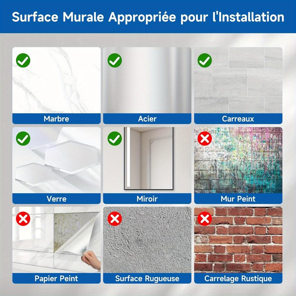 3-In-1 Square Shower Dispenser, Wall-Mounted Shampoo, Conditioner, Soap Dispenser, No Drilling, Bathroom & Hotel Use, Stylish Triple Organizer