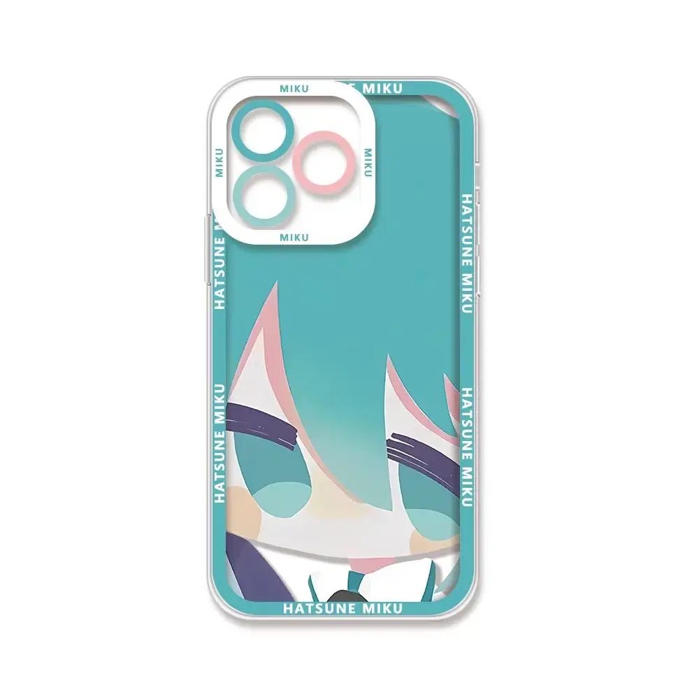 Cartoon Animation Hatsune Miku Anime Teto Transparent Apple Mobile Phone Shell Lovers Protection Cellphone Cover Lightweight Shockproof Scratch-resistant Smartphone Casing - TikTok Shop Cartoon Animation Hatsune Miku Anime Teto Transparent Apple Mobile Phone Shell Lovers Protection Cellphone Cover Lightweight Shockproof Scratch-resistant Smartphone Casing - TikTok Shop