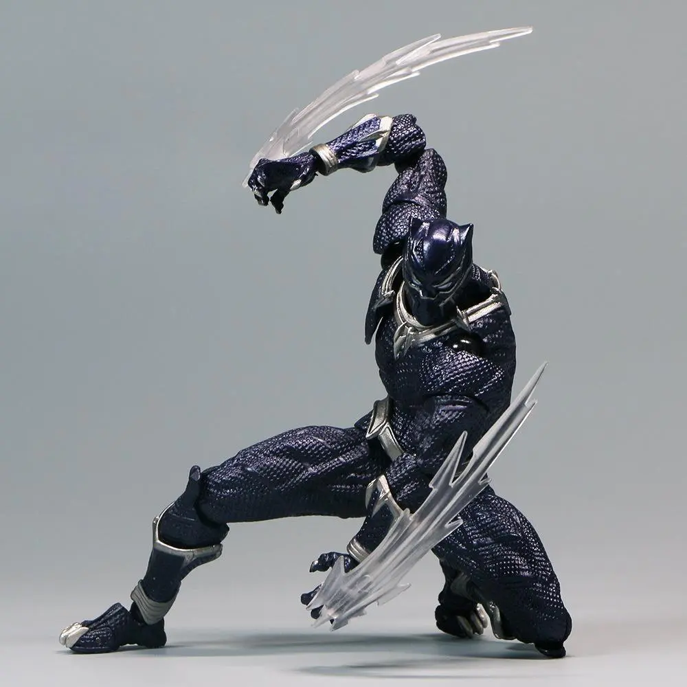 Yamaguchi-style black character figure – articulated, boxed, for desktop display