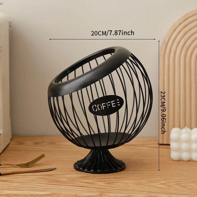 Metal Fruit Basket Geometric Design Snack Candy Dish Creative Bowl Modern Decorative Plate for Home Office Gift