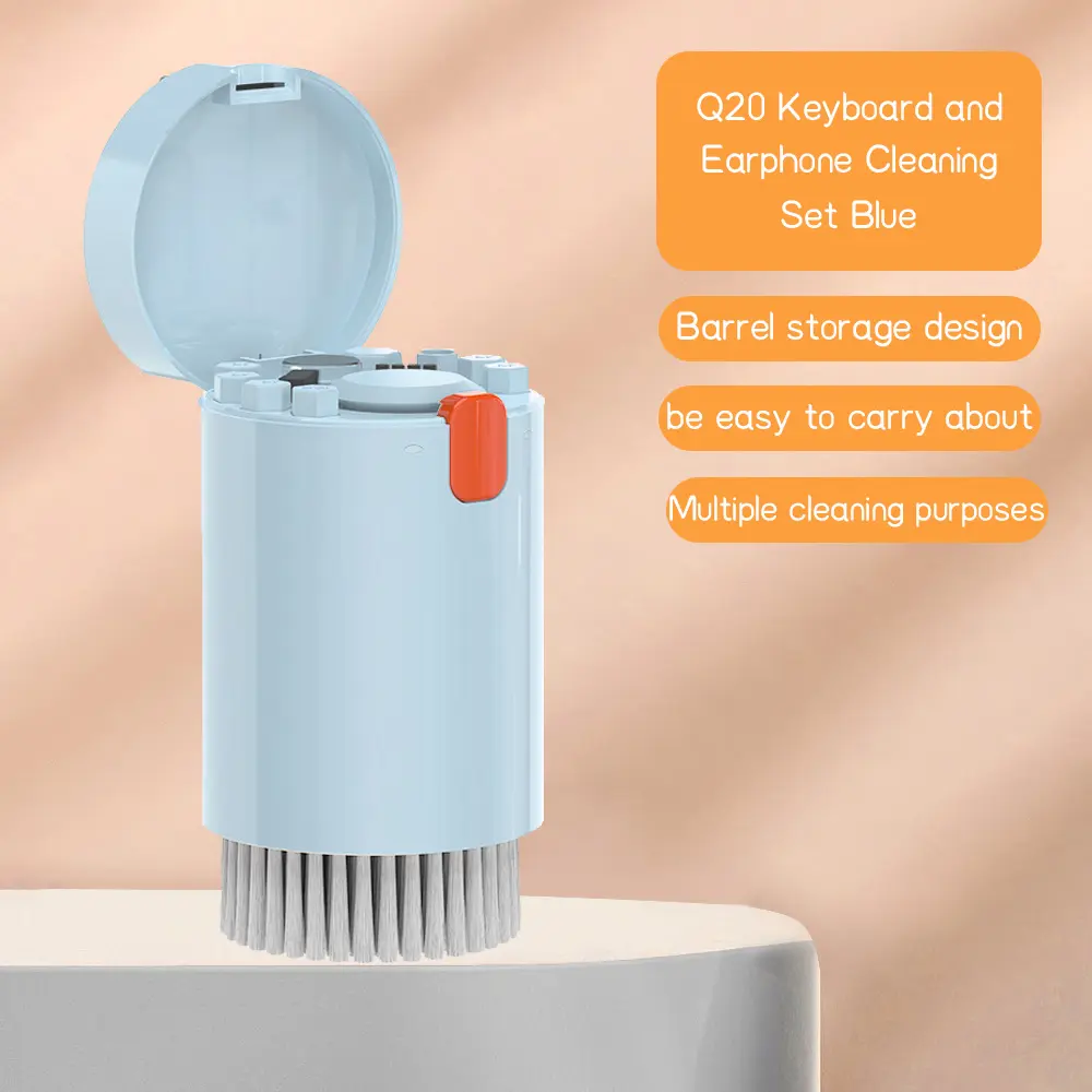Laptop Phone Screen Cleaner Kit, Computer Keyboard Brush Cleaning Spray for iPhone AirPods MacBook iPad, 20-in-1 Electronic Device Clean Tool for Camera Earbud Car Screens, Cleaning Tool Set