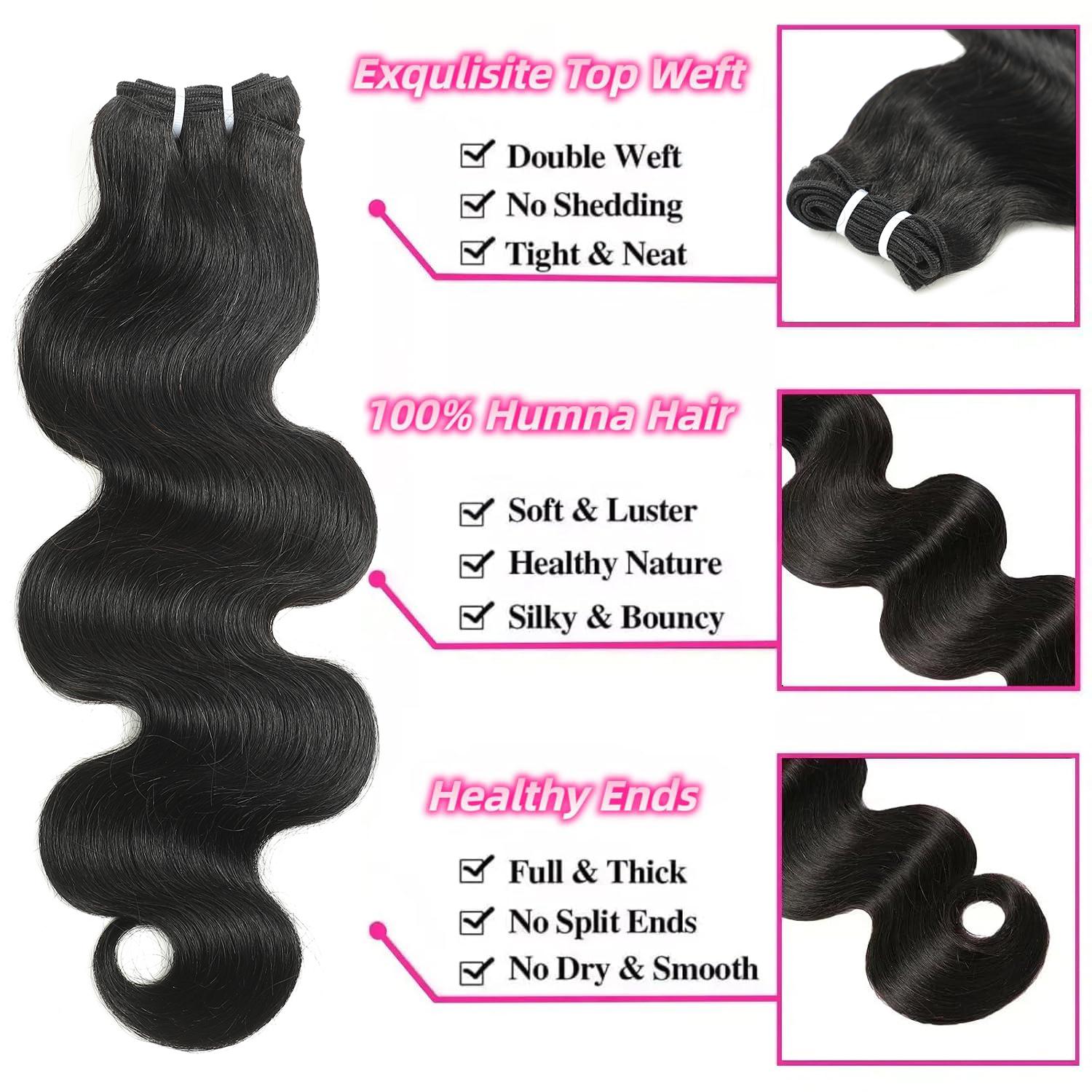 Karlami 100% Virgin Human Hair Body Wave Bundles 12A Straight Hair Bundles 3/4 Bundles Deep Wave Burmese Curly Bundles with 5x5 Closure Human Hair Bundles for Women Natural Black Karlami 100% Virgin Human Hair Body Wave Bundles 12A Straight Hair Bundles 3/4 Bundles Deep Wave Burmese Curly Bundles with 5x5 Closure Human Hair Bundles for Women Natural Black
