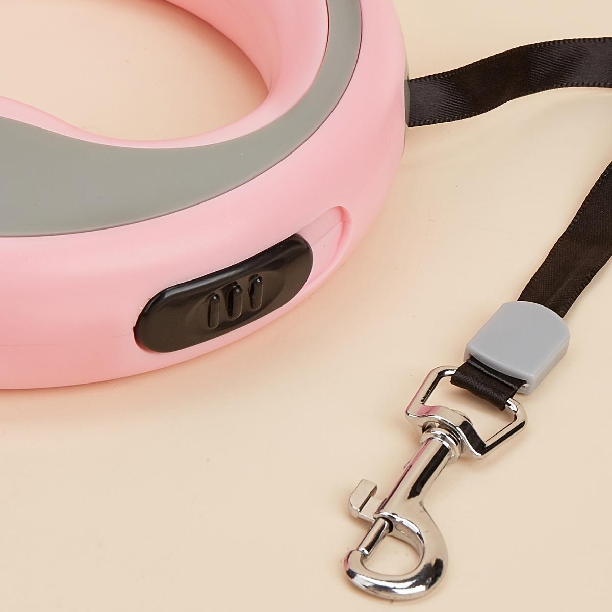 Retractable Dog Leash with 1-Button Lock, Leash Included, Outdoor Pet Walking Accessory for Small Dogs & Cats