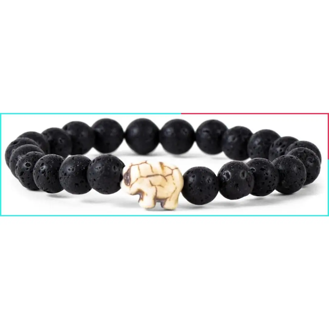 Elephant Tracking Bracelet – Track a Real Elephant's Journey – Elastic – Interactive Mobile App Map – Unisex Conservation Gift