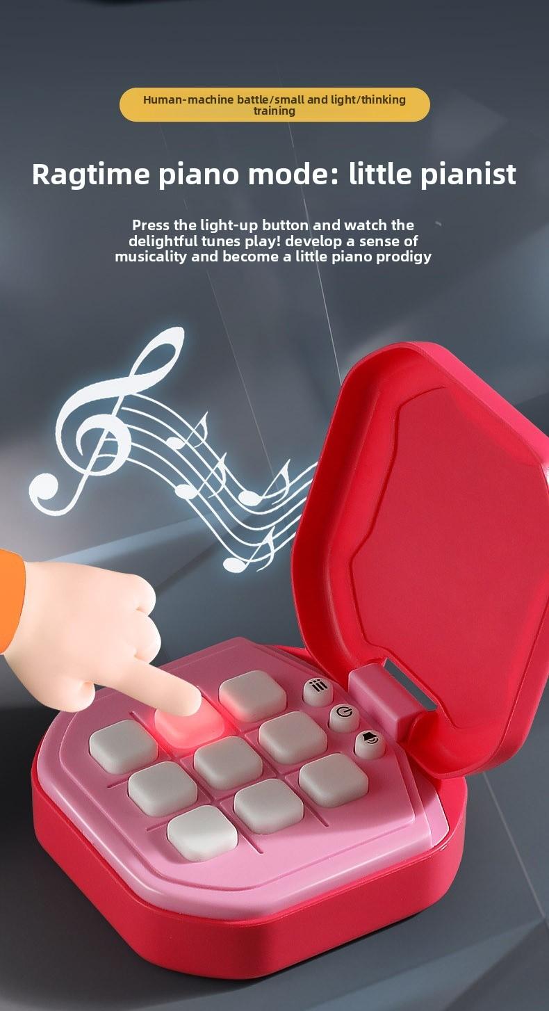 New Smart Tic-Tac-Toe, Children's Educational Multi-Mode Toy, Board Game Handheld Electronic Game Console, Logic Thinking Training Parent-Child Interactive Toy, Holiday Gift