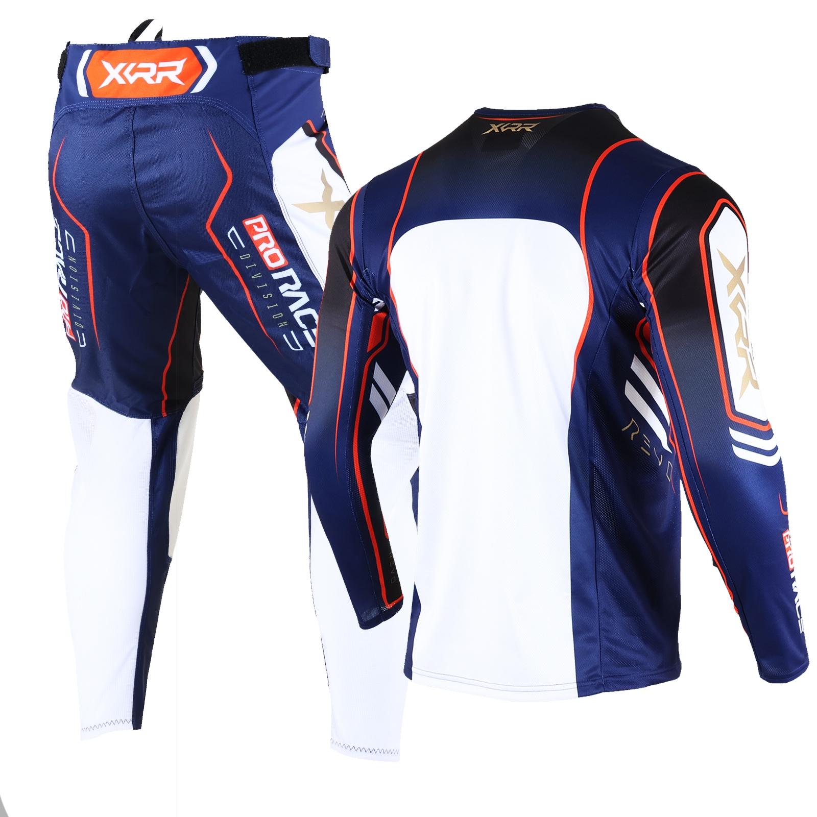 XCRR Jersey and Pants Combo Motocross Enduro Offroad MX MTB DH Riding Dirt Bike Downhill Racing Adult Sports Gear Set Sports Clothing