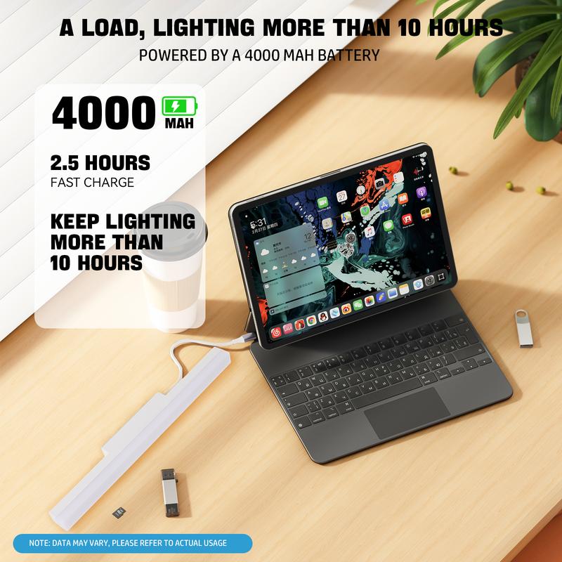 6000K Warm White Motion Sensor Wall Sconce – Battery‑Powered, USB‑Rechargeable Wireless Indoor Night Light for Hallway, Stairs & Living Room