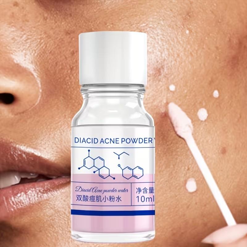 Pink Salicylic Acid Concentrate, Acne Treatment Serum, Hydrating Acne Remover, Contains Salicylic Acid, Lactic Acid, Glycerin, Dual-acid Dual-protection for Softening and Smoothing, Moisturizing and Oil-controlling, Unisex