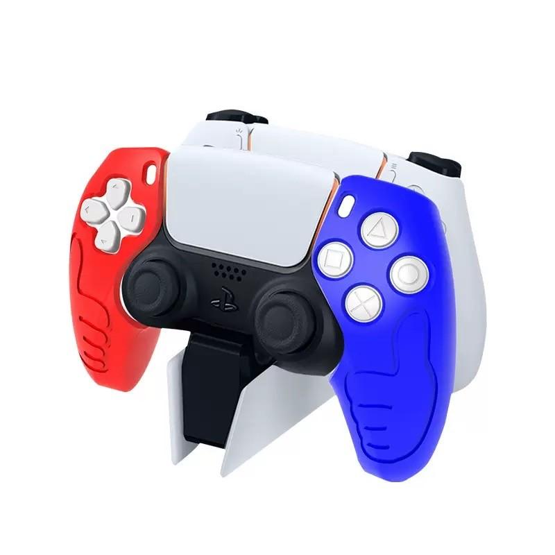 Ps5 Separated Handle Protection Case, Large Thumb Grip Design, Single Glove, Special Texture Enhanced Grip, Unique Shape