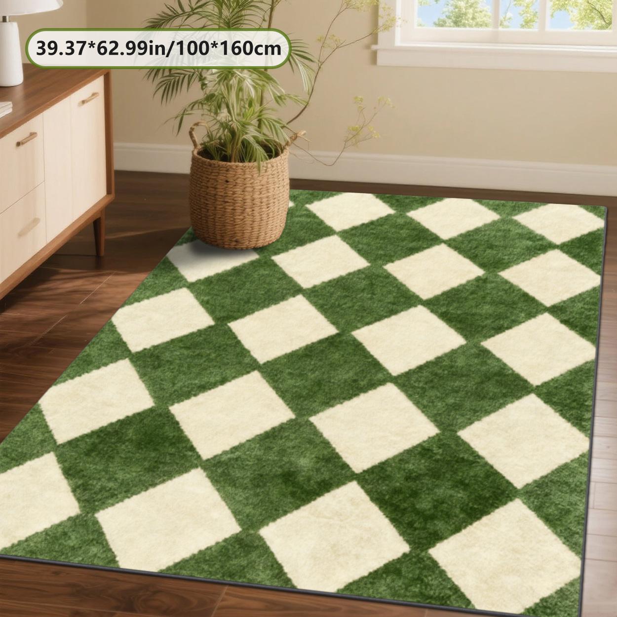 Velvet soft and comfortable patterned printed carpet, Decorative Area Rug, suitable for multiple scenarios, available in various sizes, soft and non-shedding.