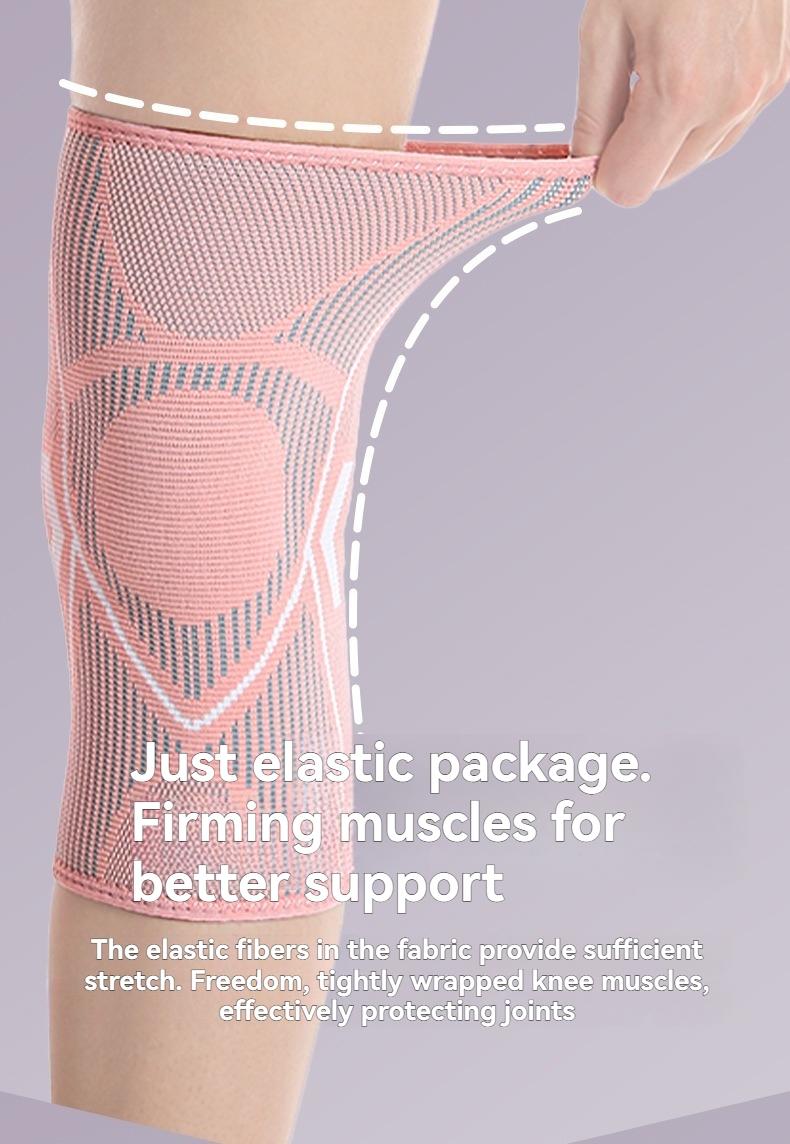 Unisex Sports Knee Pads, Anti-Slip Design for Dancing Fitness Skipping Basketball Cycling Hiking Running, Warm Thin Protective Gear