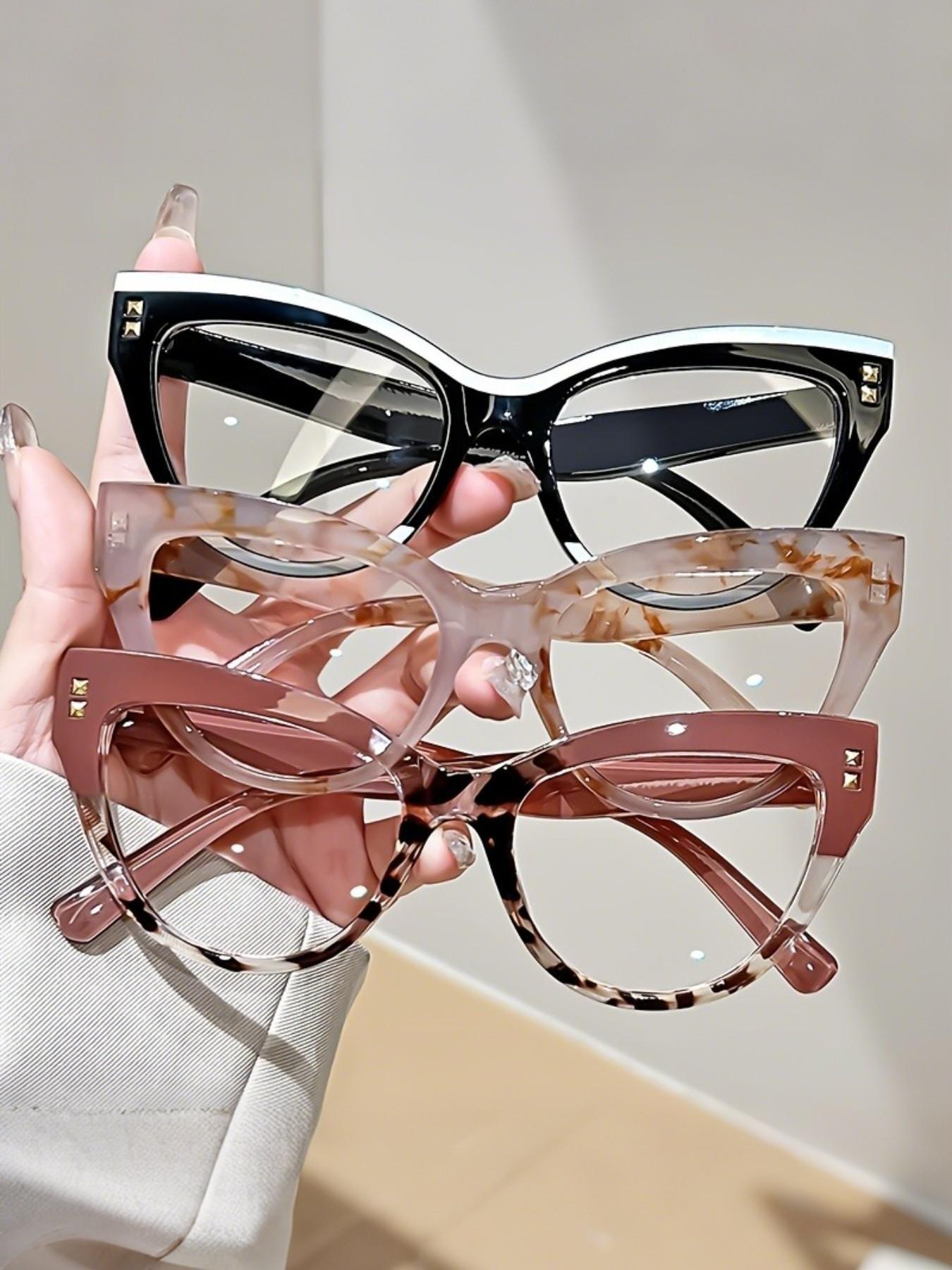 Reading Glasses Women And Men Cat Eye Photochromic Computer Reader Stylish Ladies Designer Fashion Big Unbreakable Eyewear