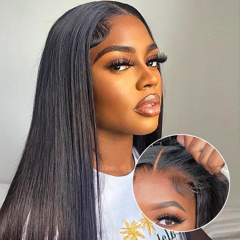 Bling Hair Wear and Go Easy Wear Glueless Bone Straight Human Hair Wig 9x6 7x5 Skinlike HD Lace Closure Straight Pre Cut Pre Plucked 5x5 6x4 Hd Lace for Black Women 180 Density TikTokShopHolidayHaul