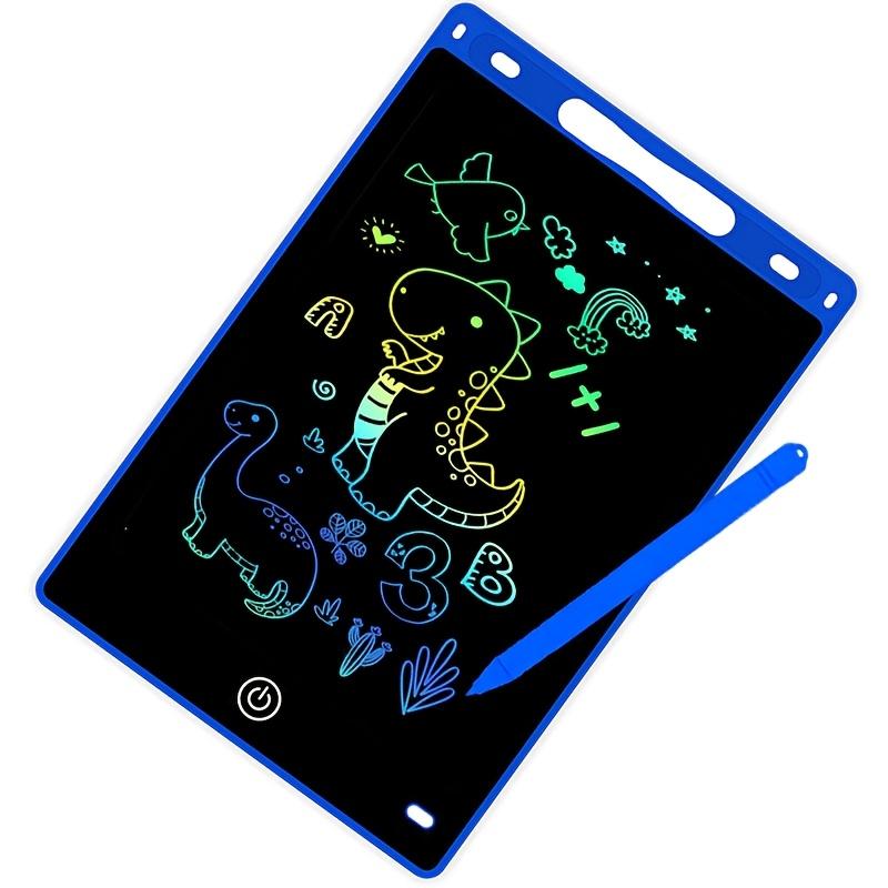 8.5inch Colorful LCD Doodle Board--erasable writing board, drawing board, educational art toy suitable teenagers, an excellent Easter, Christmas, and birthdays--available in light blue, pink, red, blue, black, and green