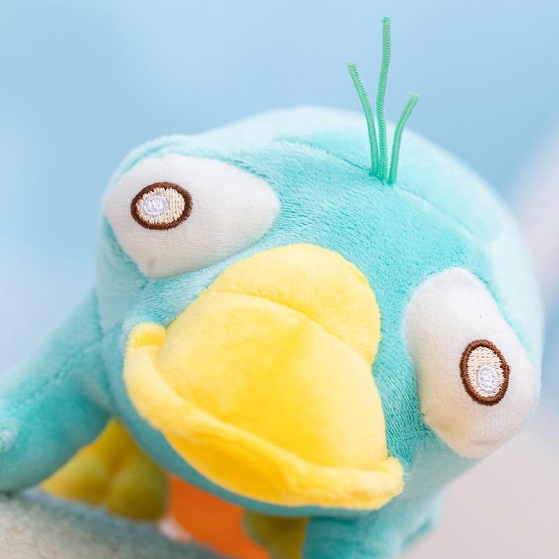 Cute Blue Platypus Plush Toy, Adorable Anime Animal Stuffed Doll, Perfect Gift for Kids, Day, Birthday, Holiday Present