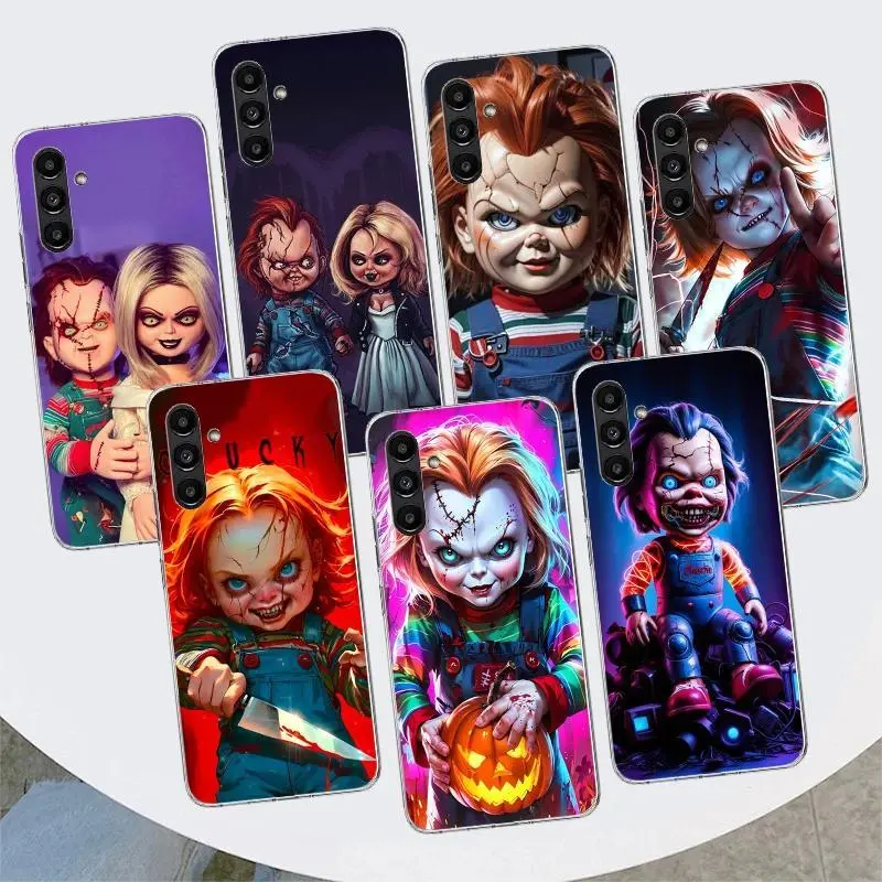 Chucky Doll Horror Movie Phone Case For Samsung Galaxy A56 A55 A54 A53 A16 A15 A14 A13 A36 A35 A34 A33 A26 A25 A24 A23 A05S A04S