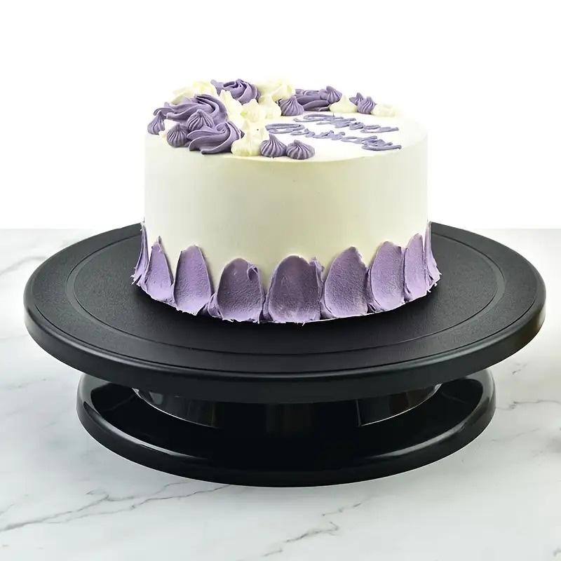 Cake Stand Rotating Dessert Display Rack, Durable Base and Smooth Rotation for Cake Decorating Baking Art Creation Kitchen Tool Party Cake Stand