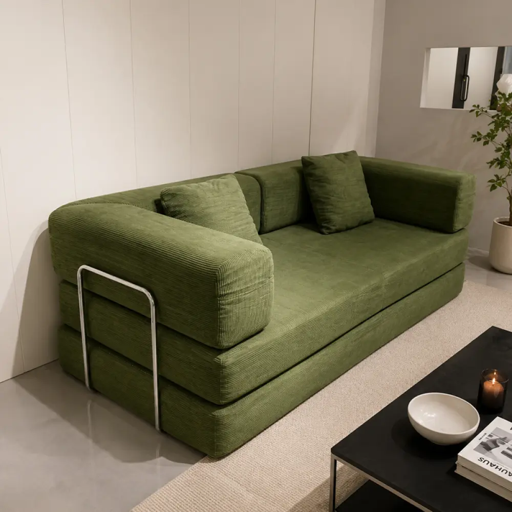 Green + Foam + Metal