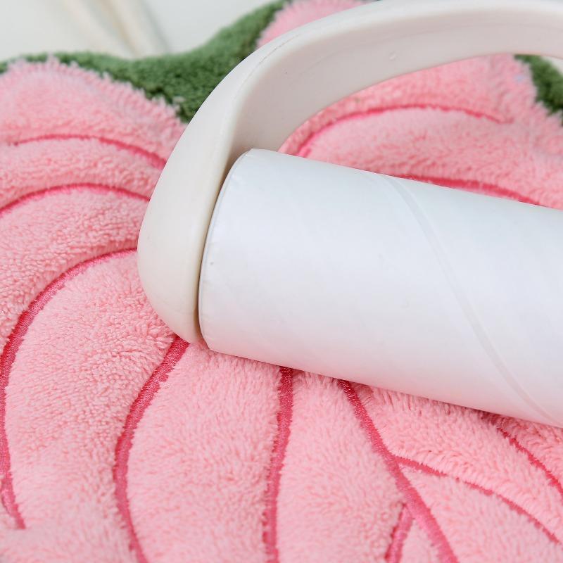 1 Pack Leaf Shaped Coral Fleece Hanging Hand Towel | Thickened Absorbent Lint-Free Quick-Drying | Multi-Purpose Towel Cleaning Cloth for Kids Home Kitchen Bathroom Daily Use