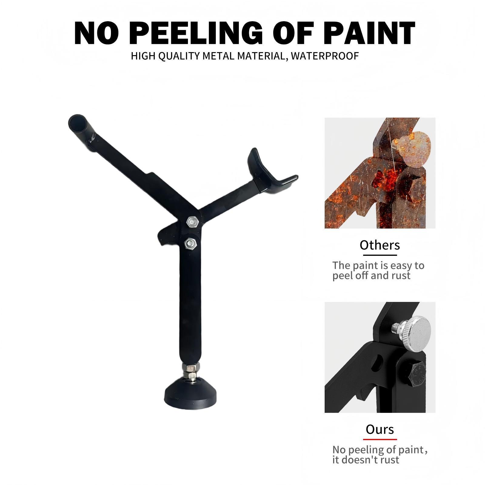 Motorcycle Foldable Lift Support Stand, Adjustable Rack, Stable Motorcycle Crane Frame with Upgraded Handlebars