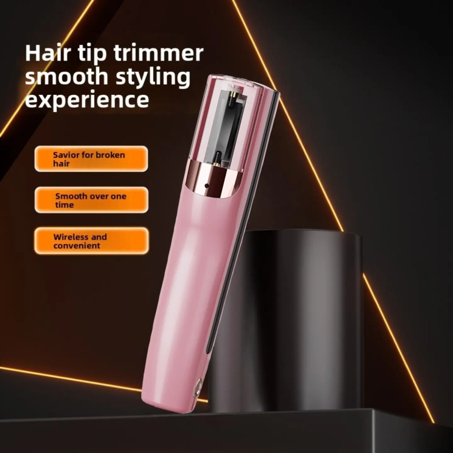 Automatic Hair Split Repair Trimmer, Electric One-Touch End Trim, Say Goodbye to Frizzy Splits, Ideal for Long Hair Care at Home