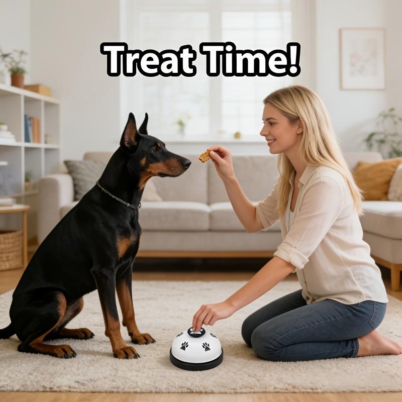 Interactive Pet Cat Bell, Durable Abs Material, Paw Print Design, Training Bell for Cats and Dogs, Daily Interactive Toy for Pets