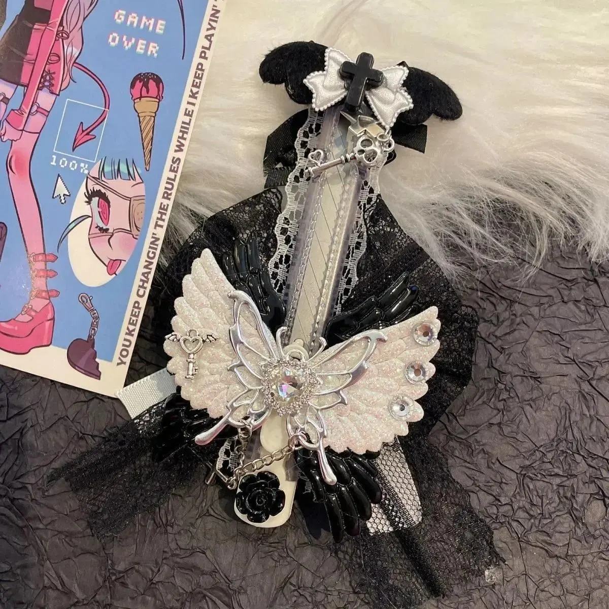 1 Pc Craft Cutter, Cute Angel Girl Utility Knife, High Aesthetic Finished Box Opener for Unboxing & Handmade Use