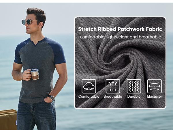 JMIERR Mens Muscle Slim T Shirt V-Neck Longline Henley Shirt Gym Workout Athletic Tee Shirts, men gifts JMIERR Mens Muscle Slim T Shirt V-Neck Longline Henley Shirt Gym Workout Athletic Tee Shirts, men gifts