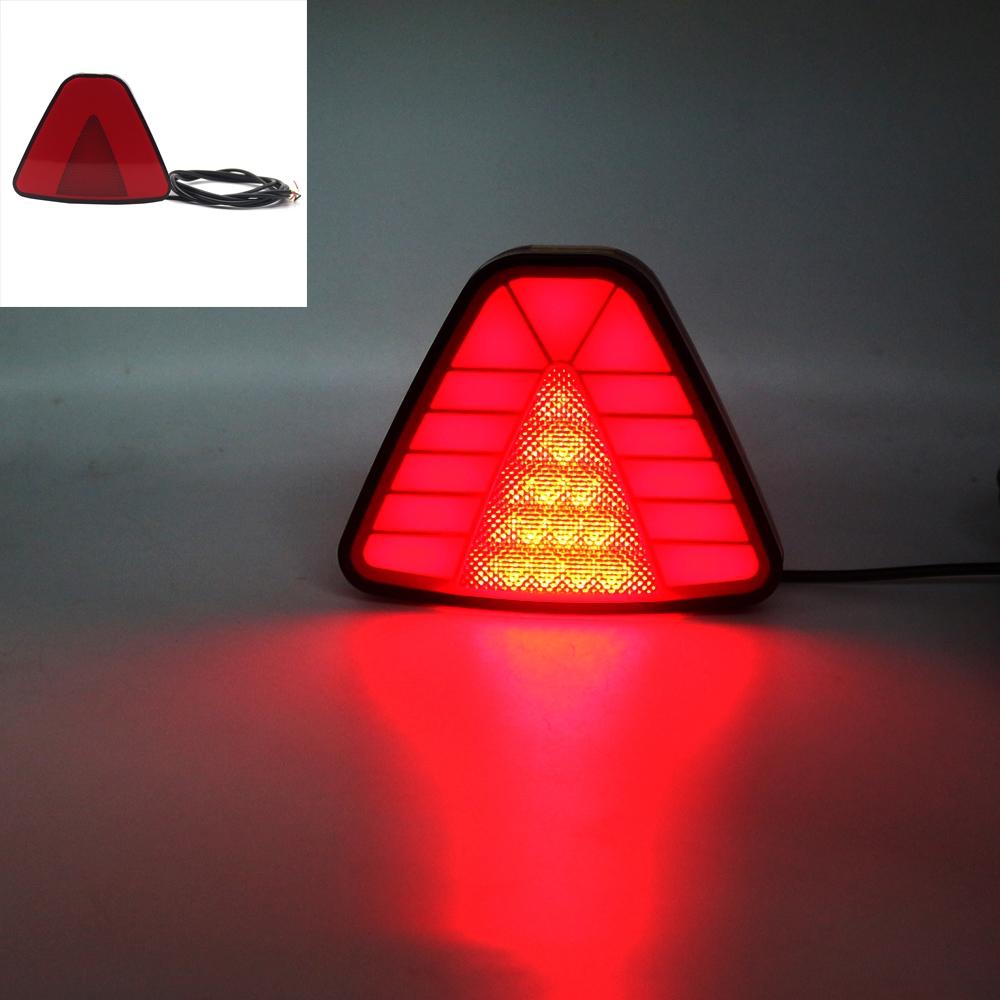 Car Motorcycle LED Brake Pilot Light Rear Tail Flash Lights Auto Warning Reverse Stop Safety Signal Lamp Led Blinker 12V