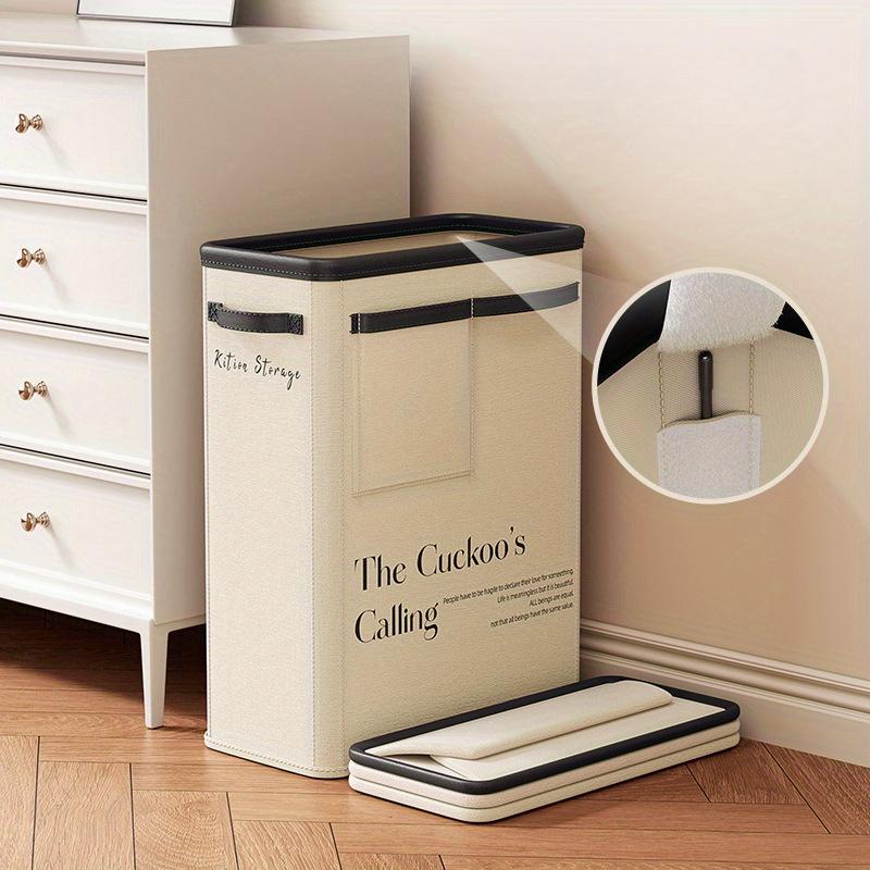 Multifunctional Sports Equipment Storage Box, Foldable Large-Capacity Fabric Storage Basket, Yoga Mat & Fitness Gear Storage Case, Gym Supplies Organizer, Dust-Proof Storage Bin with Lid