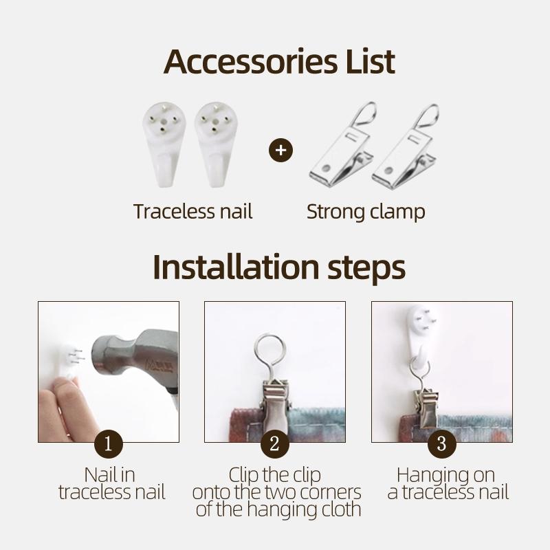 1pc Mystical Scorpio Celestial Tapestry Fantasy Wall Tapestry High-Definition Printing Polyester Tapestries for Bedroom Living Room University Dormitory Indoor Wall Decoration Tapestries with Free Installation Package As Birthday Gift for Friends